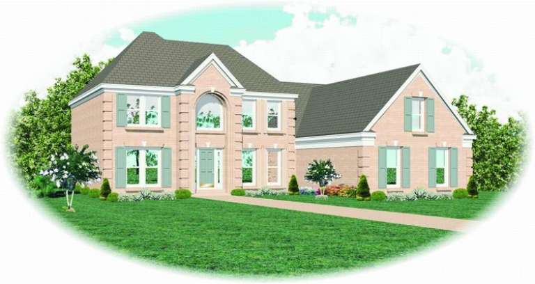 House Plan House Plan #7141 Front Elevation