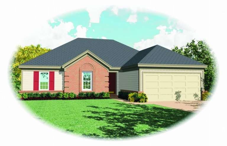 House Plan House Plan #7144 Front Elevation