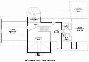 Floorplan 2 for House Plan #053-00524