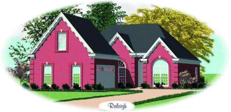House Plan House Plan #7155 Front Elevation