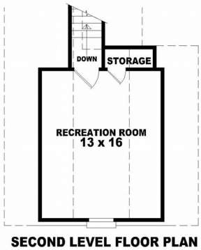 Floorplan 2 for House Plan #053-00534