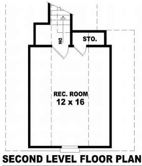 Floorplan 2 for House Plan #053-00536