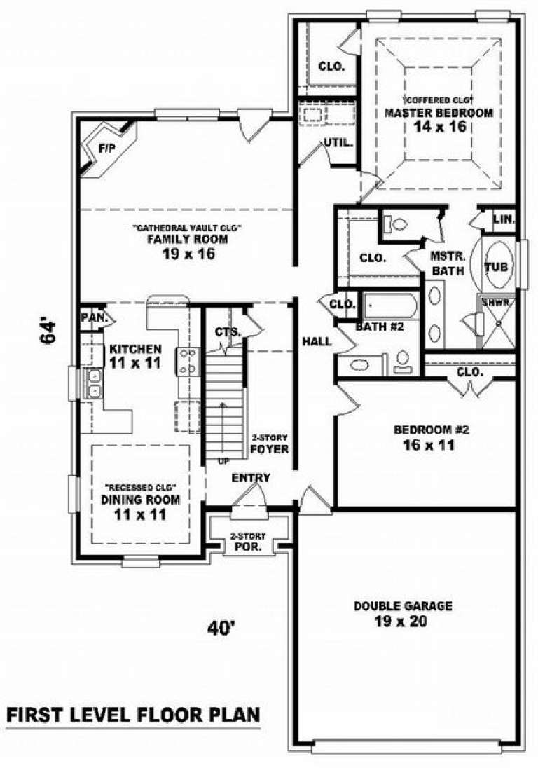 House Plan House Plan #7158 Drawing 1
