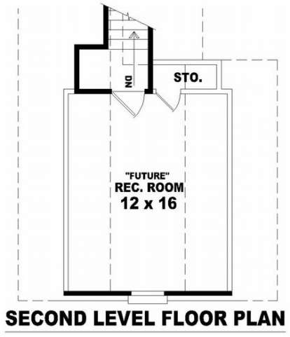 Floorplan 2 for House Plan #053-00540