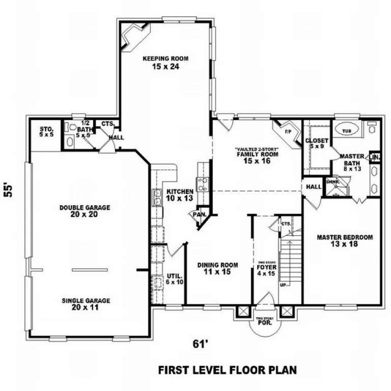 House Plan House Plan #7180 Drawing 1