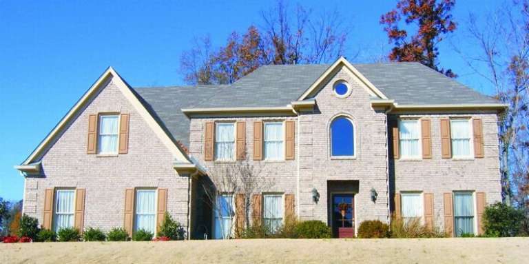 French Country House Plan #053-00571 Elevation Photo