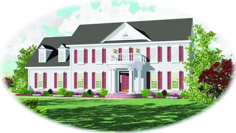 House Plan House Plan #7196 Front Elevation