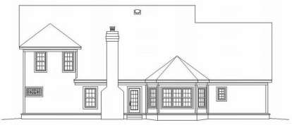 Traditional House Plan #053-00575 Elevation Photo