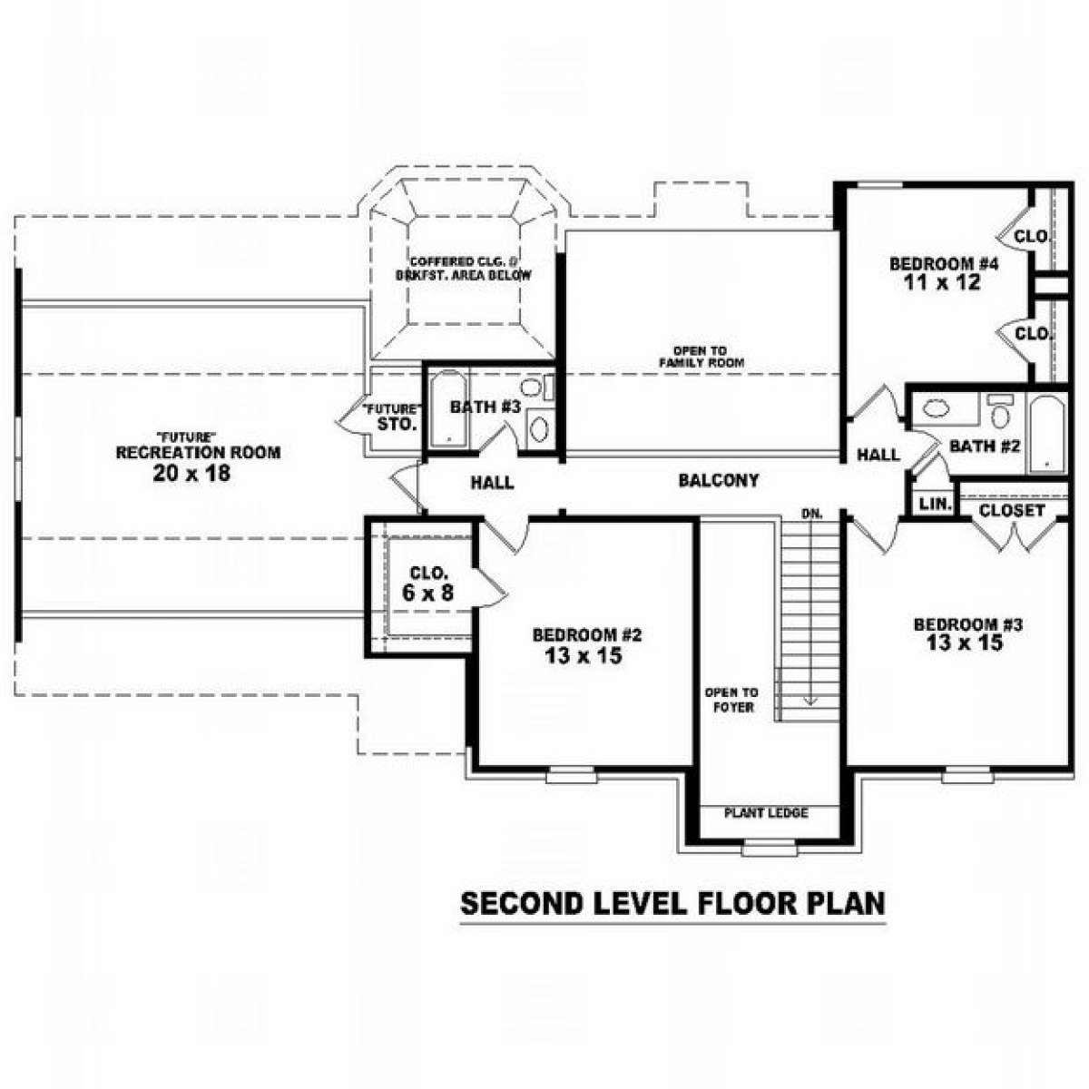 Floorplan 2 for House Plan #053-00576