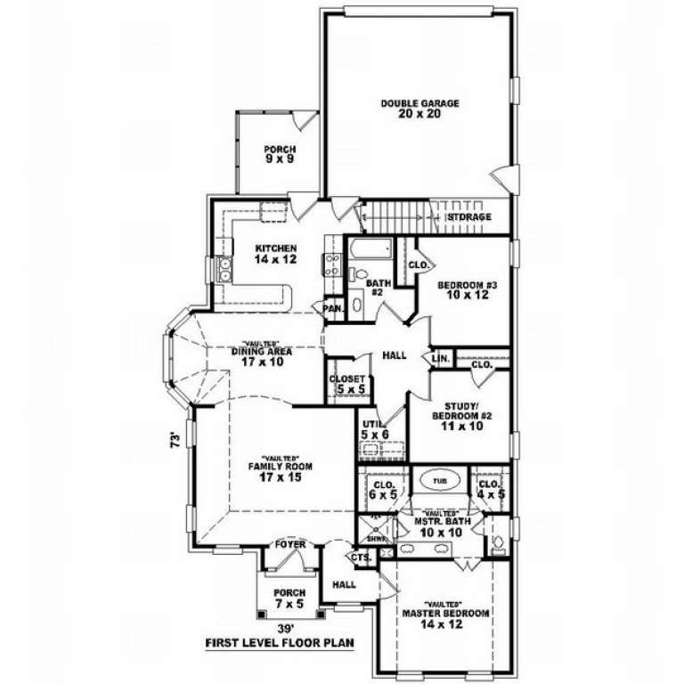 House Plan House Plan #7202 Drawing 1