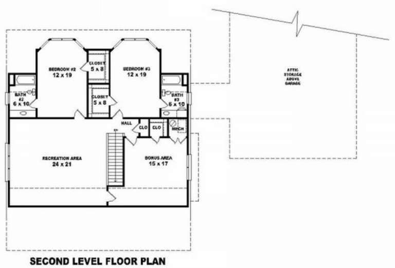 House Plan House Plan #7212 Drawing 2