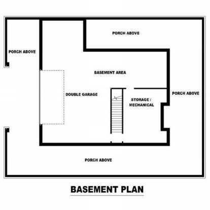 Floorplan 1 for House Plan #053-00595