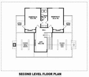 Floorplan 3 for House Plan #053-00595