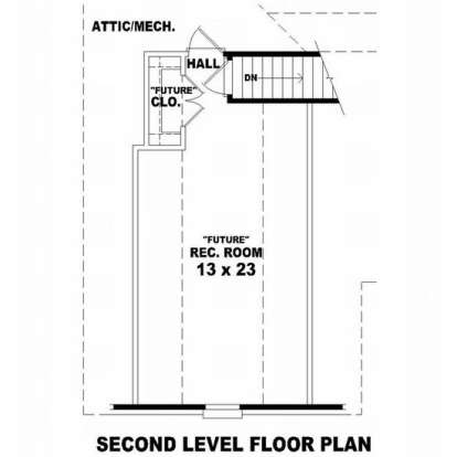 Floorplan 2 for House Plan #053-00603