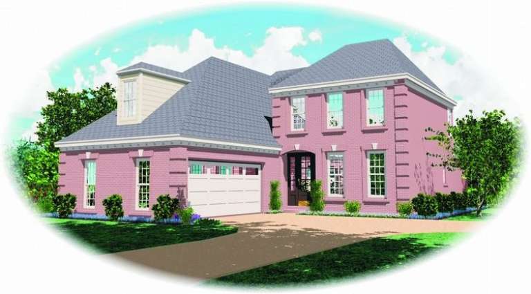 House Plan House Plan #7226 Front Elevation