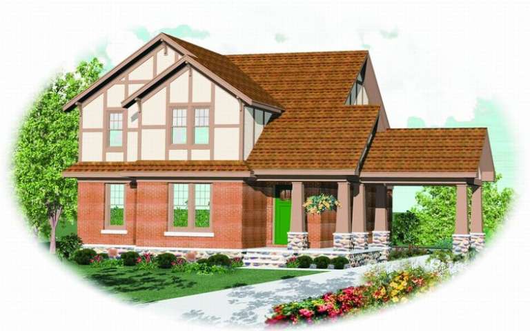 House Plan House Plan #7236 Front Elevation