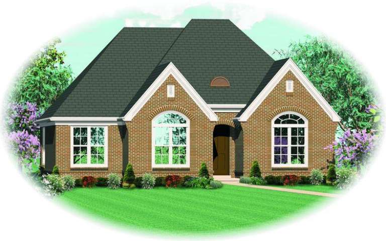 House Plan House Plan #7239 Front Elevation