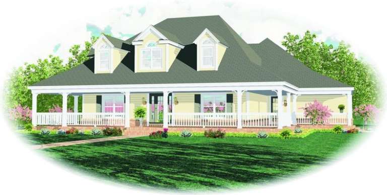 House Plan House Plan #7245 Front Elevation