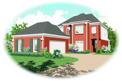 House Plan House Plan #7255 Front Elevation