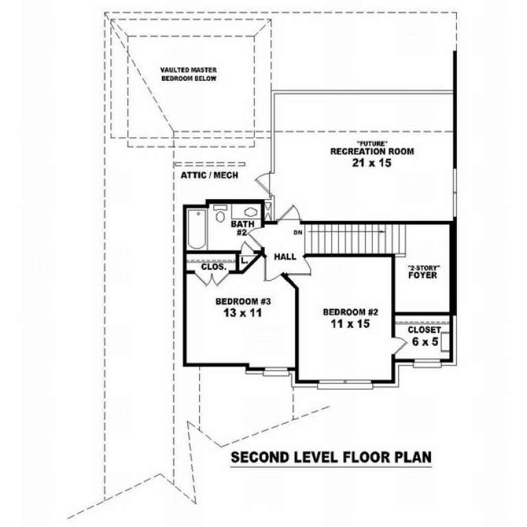 House Plan House Plan #7255 Drawing 2