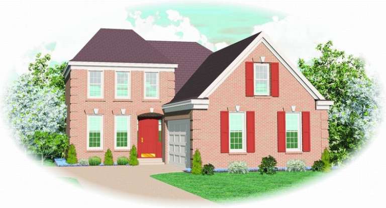 House Plan House Plan #7256 Front Elevation