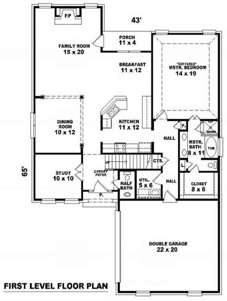 House Plan House Plan #7256 Drawing 1