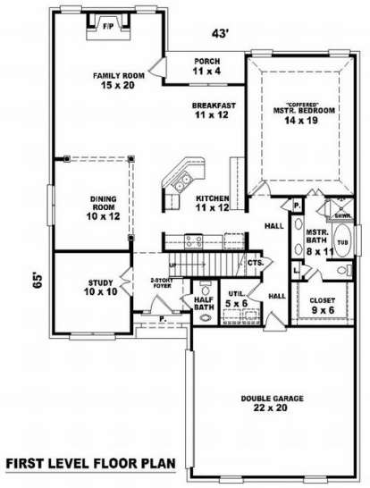 House Plan House Plan #7257 Drawing 1