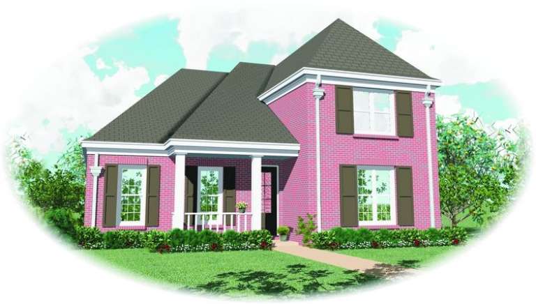 House Plan House Plan #7264 Front Elevation