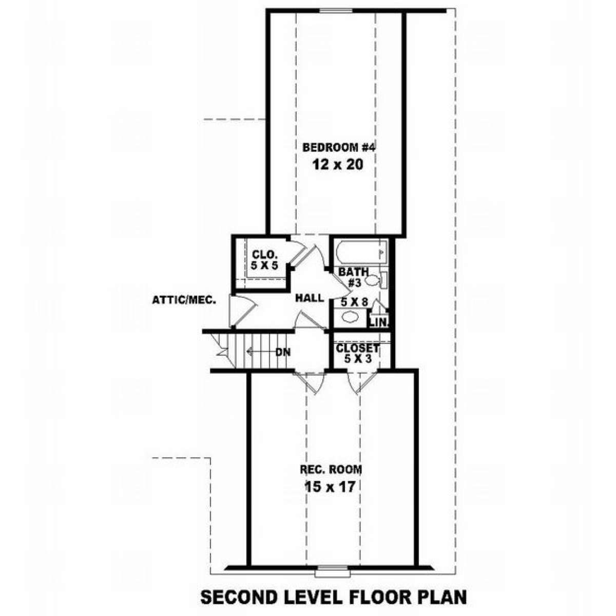 Floorplan 2 for House Plan #053-00646