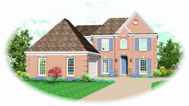 House Plan House Plan #7268 Front Elevation
