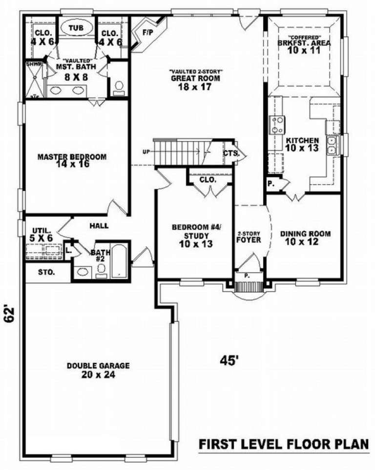 House Plan House Plan #7269 Drawing 1