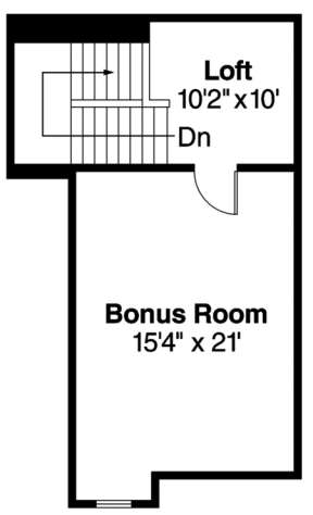 Floorplan 2 for House Plan #035-00078