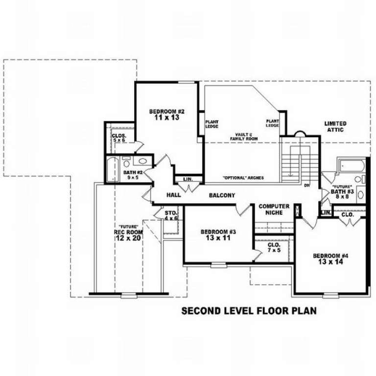 House Plan House Plan #7277 Drawing 2