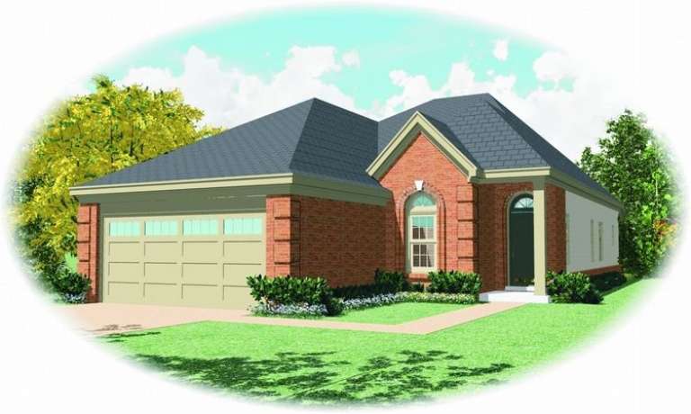 House Plan House Plan #7279 Front Elevation