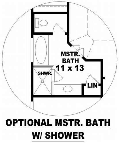 Floorplan 2 for House Plan #053-00658