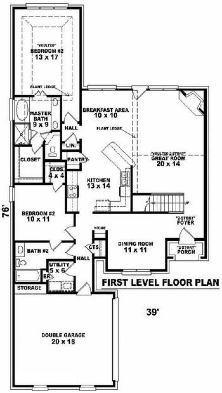 House Plan House Plan #7283 Drawing 1