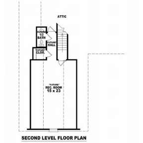 Floorplan 2 for House Plan #053-00668