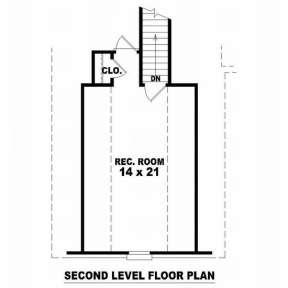 Floorplan 2 for House Plan #053-00671