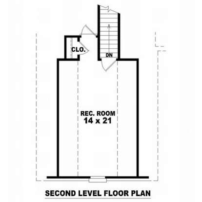 Floorplan 2 for House Plan #053-00671