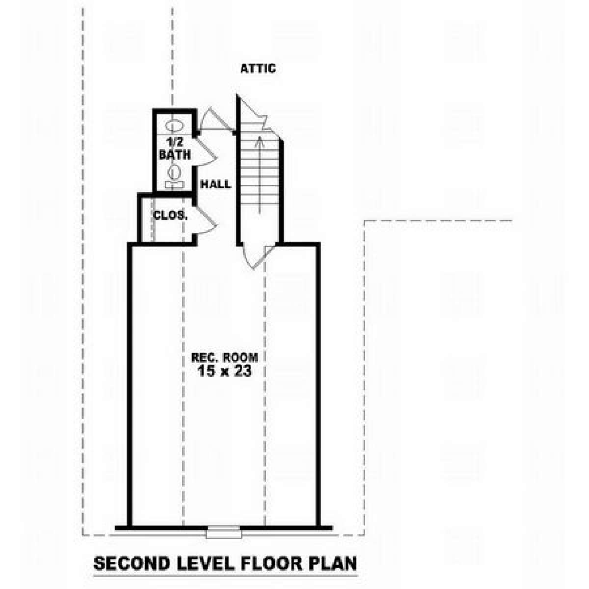 Floorplan 2 for House Plan #053-00673