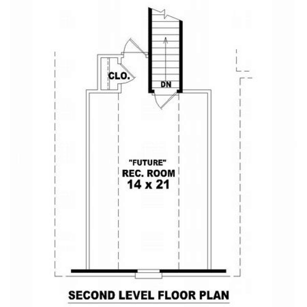 Floorplan 2 for House Plan #053-00676