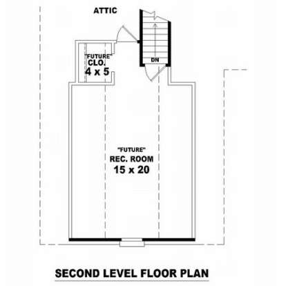 Floorplan 2 for House Plan #053-00678