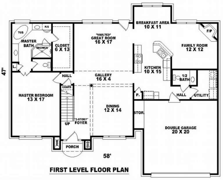 House Plan House Plan #7301 Drawing 1
