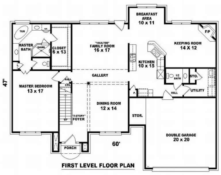 House Plan House Plan #7304 Drawing 1