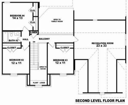Floorplan 2 for House Plan #053-00688