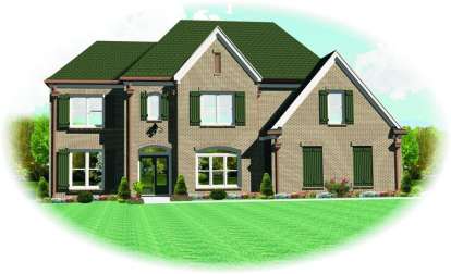 4 Bed, 2 Bath, 3188 Square Foot House Plan - #053-00689