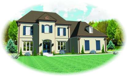 4 Bed, 2 Bath, 3126 Square Foot House Plan - #053-00690