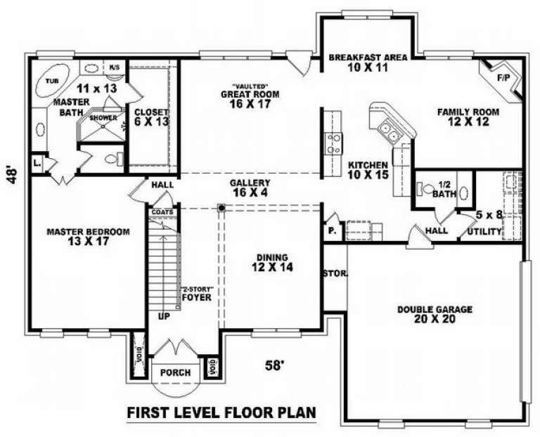 House Plan House Plan #7313 Drawing 1