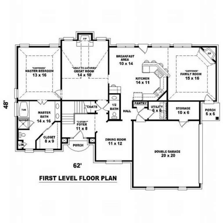 House Plan House Plan #7317 Drawing 1