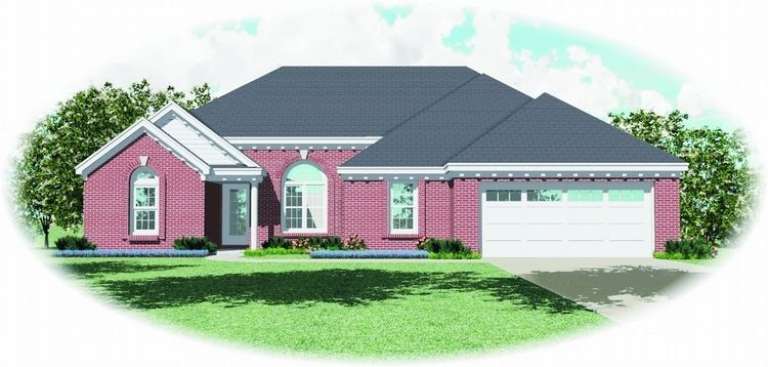 House Plan House Plan #7334 Front Elevation